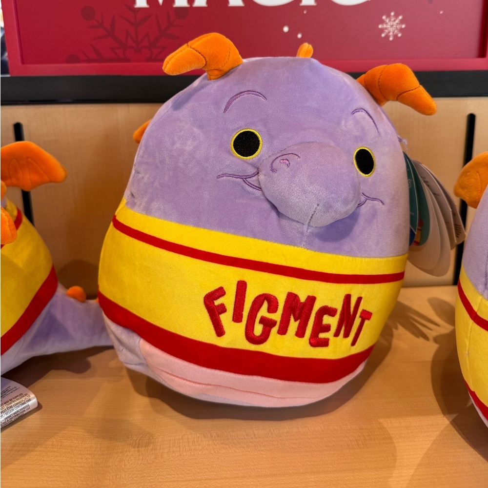 Disney Figment Squishmallow plush WDW